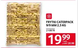 Selgros Frytki caterpack 9/9 mm oferta