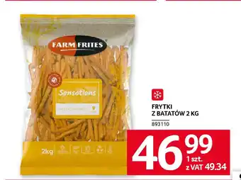 Selgros Frytki z batatów oferta