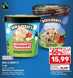 Kaufland Lody Ben & Jerry's oferta