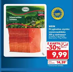 Kaufland Szynka Wein oferta