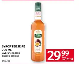 Selgros Syrop teisseire oferta