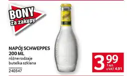 Selgros Napój schweppes oferta