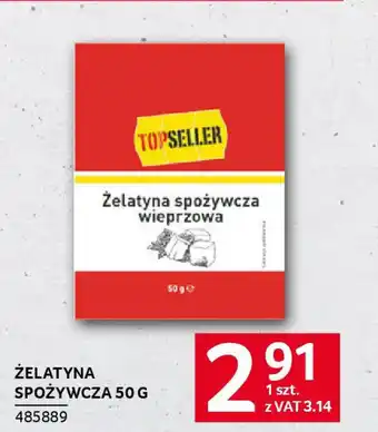 Selgros Żelatyna spożywcza oferta