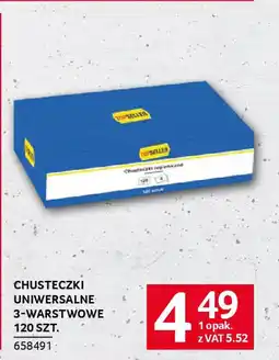 Selgros Chusteczki uniwersalne 3-warstwowe oferta