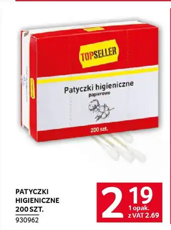 Selgros Patyczki higieniczne oferta