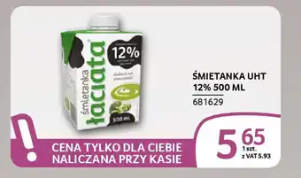 Selgros Śmietanka uht 12% oferta