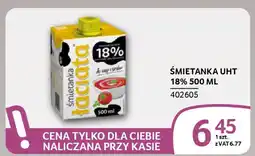 Selgros Śmietanka uht 18% oferta