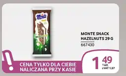 Selgros Monte snack hazelnuts oferta