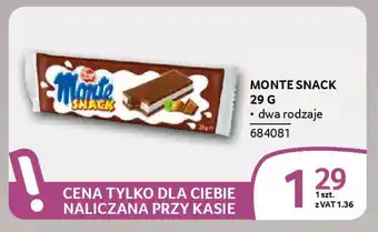 Selgros Monte snack oferta