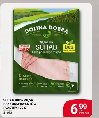 Selgros Schab 100% mięsa bez konserwantów plastry oferta