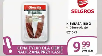 Selgros Kiełbasa oferta