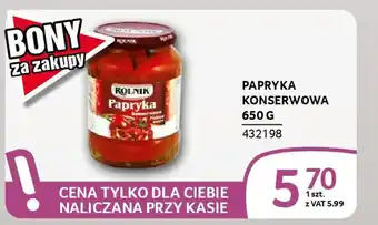 Selgros Papryka konserwowa oferta