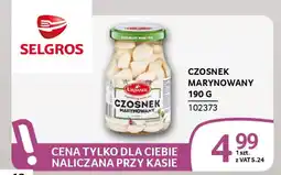 Selgros Czosnek marynowany oferta