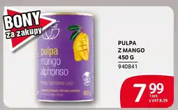 Selgros Pulpa z mango oferta