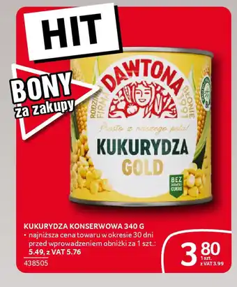 Selgros Kukurydza konserwowa oferta