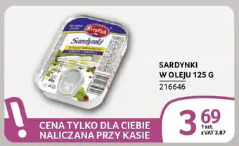 Selgros Sardynki w oleju oferta