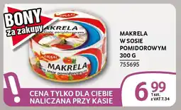 Selgros Makrela w sosie pomidorowym oferta