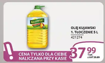 Selgros Olej kujawski 1. tłoczenie oferta