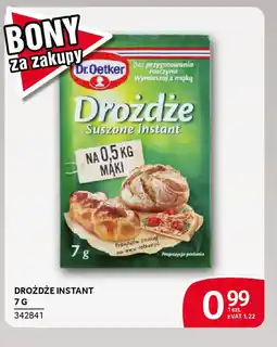 Selgros Drożdże instant oferta