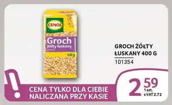 Selgros Groch żółty łuskany oferta