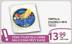 Selgros Tortilla z oliwą oferta