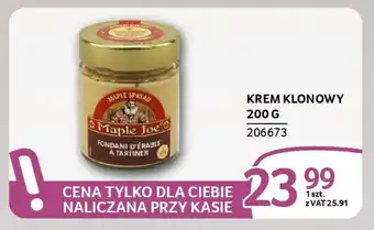 Selgros Krem klonowy oferta