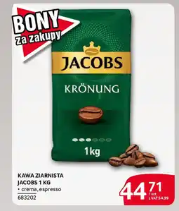 Selgros Kawa ziarnista jacobs oferta