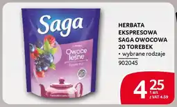 Selgros Herbata ekspresowa saga owocowa oferta