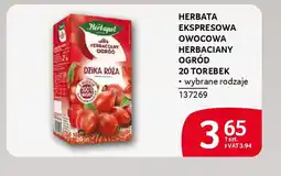 Selgros Herbata ekspresowa owocowa herbaciany ogród oferta