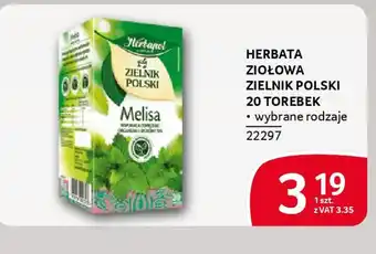 Selgros Herbata ziołowa zielnik polski oferta