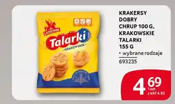 Selgros Krakersy dobry chrup / krakowskie talarki oferta