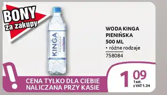 Selgros Woda kinga pienińska oferta