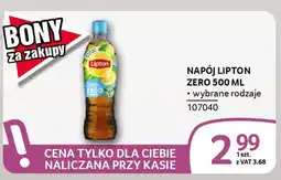 Selgros Napój lipton zero oferta