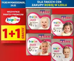 Lidl Pieluchy Pantsy Premium Lupilu oferta