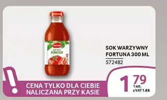 Selgros Sok warzywny fortuna oferta