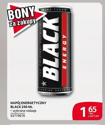 Selgros Napój energetyczny black oferta