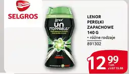 Selgros Lenor perełki zapachowe oferta