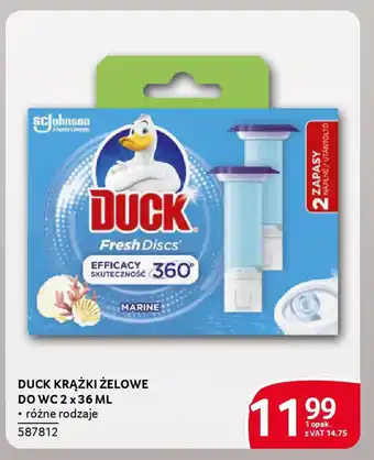 Selgros Duck krążki żelowe do wc oferta