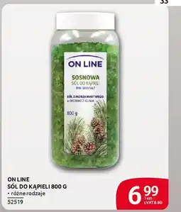 Selgros On line sól do kąpieli oferta