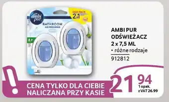 Selgros Ambi pur odświeżacz oferta