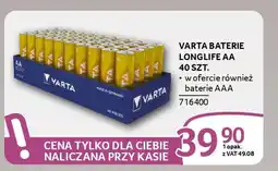 Selgros Varta baterie longlife aa oferta