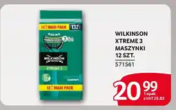 Selgros Wilkinson xtreme 3 maszynki oferta