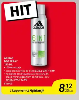 Selgros Adidas deo spray oferta