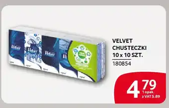 Selgros Velvet chusteczki oferta