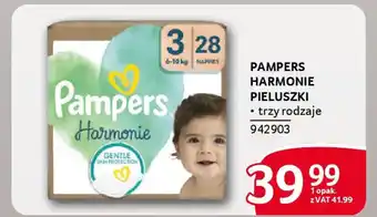 Selgros Pampers harmonie pieluszki oferta