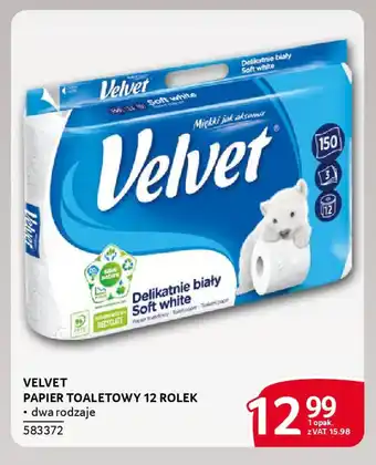 Selgros Velvet papier toaletowy oferta