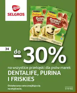 Selgros Dentalife, purina i friskies oferta