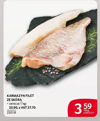 Selgros Karmazyn filet ze skórą oferta