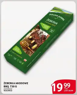 Selgros Żeberka miodowe bbq oferta