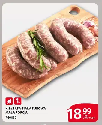 Selgros Kiełbasa biała surowa mała porcja oferta